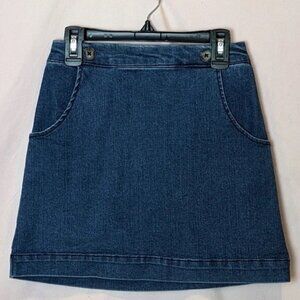 copper key girls denim skirt